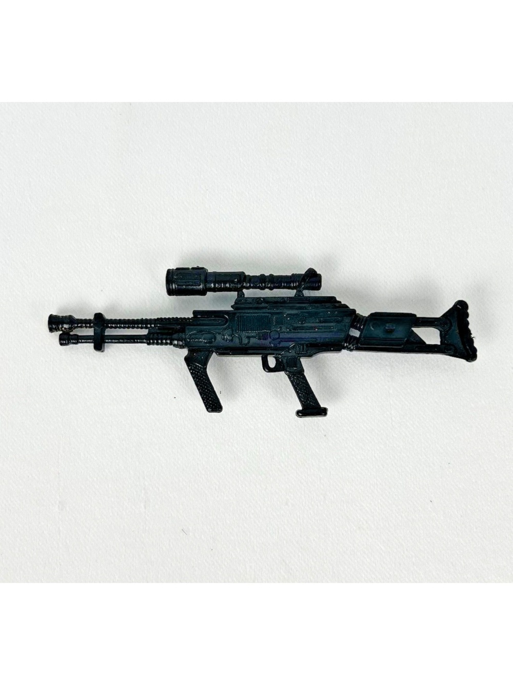 Vintage GI Joe 1990 Saw Viper Rifle Accessory Machine Gun Weapon 3.75"